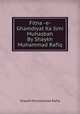Fitna -e- Ghamdiyat Ka Ilmi Muhasbah By Shaykh Muhammad Rafiq, Shaykh Muhammad Rafiq 