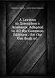 A Lexicon to Xenophon