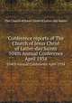 Conference reports of The Church of Jesus Christ of Latter-day Saints. 104th Annual Conference April 1934, The Church of Jesus Christ of Latter-day Saints 
