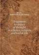 Argument to errors of thought in science, religion and social life, [Malter, Mabel P.] [from old catalog] 