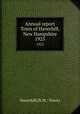 Annual report Town of Haverhill, New Hampshire. 1925, Haverhill (N.H. : Town) 