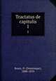 Tractatus de capitulis. 1, Bouix, D. (Dominique), 1808-1870 