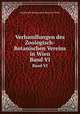 Verhandlungen des Zoologisch-Botanischen Vereins in Wien. Band VI, Zoologisch-Botanischer Verein in Wien 