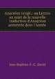Anacreon venge,: ou Lettres au sujet de la nouvelle traduction d