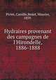Hydraires provenant des campagnes de l
