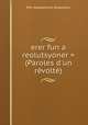 erer fun a reolutsyoner = (Paroles d