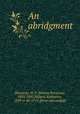 An abridgment, Blavatsky, H. P. (Helena Petrovna), 1831-1891,Hillard, Katharine, 1839 or 40-1915. [from old catalog] 