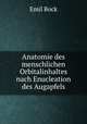 Anatomie des menschlichen Orbitalinhaltes nach Enucleation des Augapfels, Emil Bock 