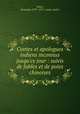 Contes et apologues indiens inconnus jusqu