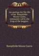 An apology for the life of mr. Bampfylde-Moore Carew, commonly call