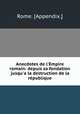Anecdotes de l