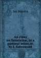 An essay on fanaticism, in a pastoral letter, tr. by I. Subremont, Jan Stinstra 