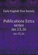 Publications Extra series. no.13,16, Early English Text Society 