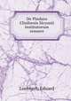 De Pindaro Clisthenis Sicyonii institutorum censore, Luebbert, Eduard 
