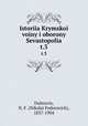 История Крымскои войны и обороны Севастополя. Том 3, Dubrovin, N. F. (Nikolai Fedorovich), 1837-1904 