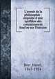 L`avenir de la philosophie : esquisse d`une synthse des connaissances fond`ee sur l`histoire, Berr, Henri, 1863-1954 