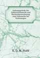 Anfangsgrunde der Zahlenarithmetik und Buchstabenrechnung zum Gebrauche bei Vorlesungen, K. D. M. Stahl 