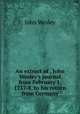 An extract of . John Wesley