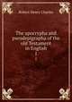 The apocrypha and pseudepigrapha of the old Testament in English. 1, Charles, R. H. (Robert Henry), 1855-1931 