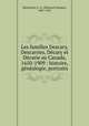 Les familles Descary, Descarries, Dcary et Dcarie au Canada, 1650-1909 : histoire, gnalogie, portraits, 