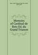 Memoirs of Cardinal de Retz Ed. du Grand Trianon, Jean Francois Paul de Gondi Retz 