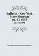 Bulletin - New York State Museum. no. 11 1893, New York State Museum,New York State Museum 