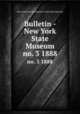 Bulletin - New York State Museum. no. 3 1888, New York State Museum,New York State Museum 