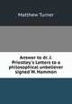 Answer to dr. J. Priestley