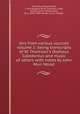 Airs from various sources volume 1: being transcripts of W. Thomson
