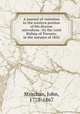 A journal of visitation to the western portion of his diocese microform : by the Lord Bishop of Toronto, in the autumn of 1842, Strachan, John, 1778-1867 