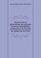 Lecons sur la physiologie du systeme nerveux (sensibilite) professees a la Faculte de medecine de Paris, Duval, Mathias, 1844-1907,Dassy, F 