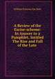 A Review of the Excise-scheme: In Answer to a Pamphlet, Intitled The Rise and Fall of the Late ., William Pulteney Ear Bath 