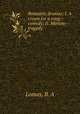 Romantic dramas; I. A crown for a song--comedy; II. Miriam--tragedy, Lomas, B. A 