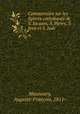Commentaire sur les Epitres catholiques de S. Jacques, S. Pierre, S. Jean et S. Jude, Auguste-Francois Maunoury 