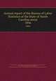 Annual report of the Bureau of Labor Statistics of the State of North Carolina serial. 1896, North Carolina. Dept. of Labor and Printing,Daniels, Josephus, 1862-1948,Stewart, M. I. (Moses I.) prt,Barnes, Guy V. prt,Uzzell, E. M. prt,North Carolina. Dept. of Mines,Edwards and Broughton Company (Raleigh, N.C.) 