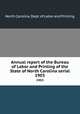 Annual report of the Bureau of Labor and Printing of the State of North Carolina serial. 1903, North Carolina. Dept. of Labor and Printing 