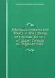 A Subject-index to the Books in the Library of the Law Society of Upper Canada at Osgoode Hall ., Law Society of Upper Canada. Library 