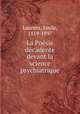 La Poesie decadente devant la science psychiatrique, Laurent, Emile, 1819-1897 
