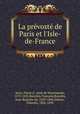 La prevoste de Paris et l