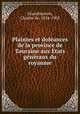 Plaintes et doleances de la province de Touraine aux Etats generaux du royaume, Grandmaison, Charles de, 1824-1903 