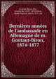 Dernieres annees de l