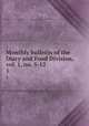 Monthly bulletin of the Diary and Food Division, vol. 1, no. 5-12. 1, Pennsylvania. Dept. of Agriculture. Dairy and Food Division,Pennsylvania. Dept. of Agriculture Bureau of Foods 