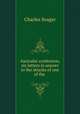 Auricular confession, six letters in answer to the attacks of one of the ., Charles Seager 