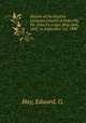 History of the English Lutheran Church of Pottsville, PA: from its origin, May 16th, 1847, to September 1st, 1888, Hay, Edward. G. 