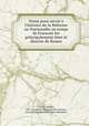 Notes pour servir a l