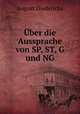 Uber die Aussprache von SP, ST, G und NG, August Diederichs 