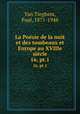 La Posie de la nuit et des tombeaux et Europe au XVIIIe sicle. 16, pt.1, Van Tieghem, Paul, 1871-1948 