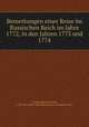 Bemerkungen einer Reise im Russischen Reich im Jahre 1772, in den Jahren 1773 und 1774, Georgi, Johann Gottlieb, 1738-1802,Yudin Collection (Library of Congress) DLC 