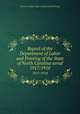 Report of the Department of Labor and Printing of the State of North Carolina serial. 1917/1918, North Carolina. Dept. of Labor and Printing 