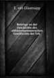 Beitrage zu der Geschichte des althinterpommerschen Geschlechts der Erb ., E. von Glasenapp 